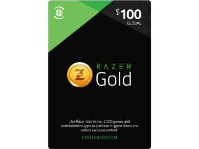 📌RAZER GOLD GIFT CARD 100 USD (GLOBAL) 💵