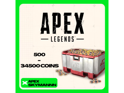 APEX LEGENDS 500 - 34,500 COINS | PASS EA/XBOX/PC/PS