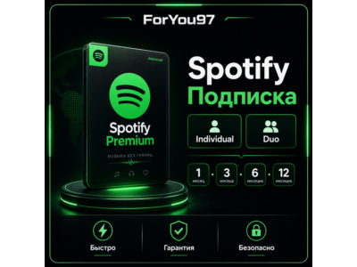 🎧SPOTIFY PREMIUM 1-12 MONTHS WORKS IN RU+WORLD
