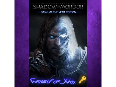 Middle-earth Shadow of Mordor™ - Game of the Year Edition XBOX Ключ