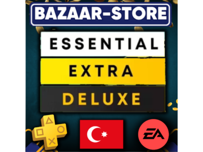 ⚫PS+PLUS ESSENTIAL EXTRA DELUXE 1-12 МЕСЯЦЕВ + EA PLAY⚫