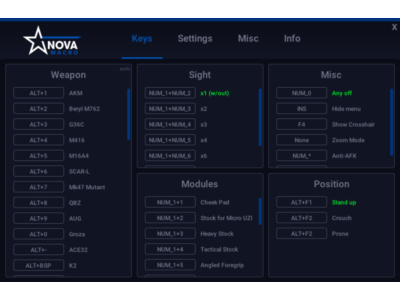 [NovaMacro] Scripts PUBG GLOBAL