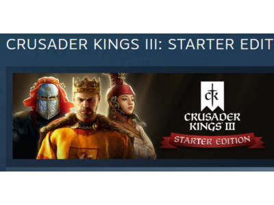 Crusader Kings III: Starter Edition АВТОДОСТАВКА STEAM РОССИЯ