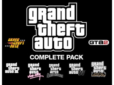 Grand Theft Auto Complete Including GTA 1,2 Steam Key