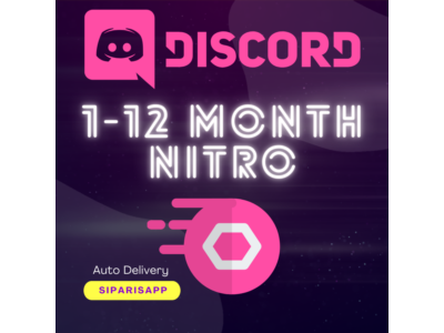 👑[БЫСТРО] DISCORD NITRO 🔥 1-12 МЕСЯЦ 🚀 ЛЮБОЙ АККАУНТ