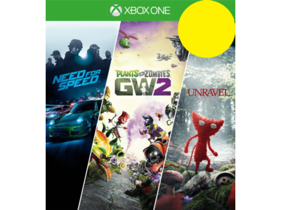 Семейный набор от EA (NFS, PvsZ 2, Unravel) XBOX Ключ🔑