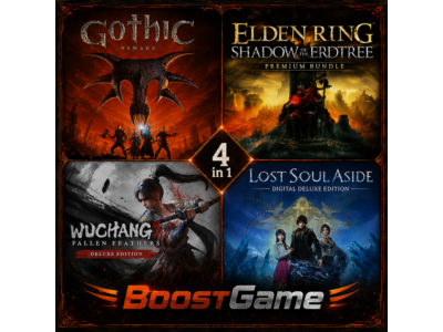 ELDEN RING + Gothic 1 Remake + Wuchang Fallen Feathers + Lost Soul Aside・STEAM GLOBAL