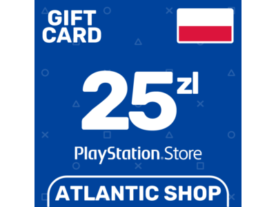 ⭐️Карта Пополнения PSN 25 Злотых (PLN) Польша