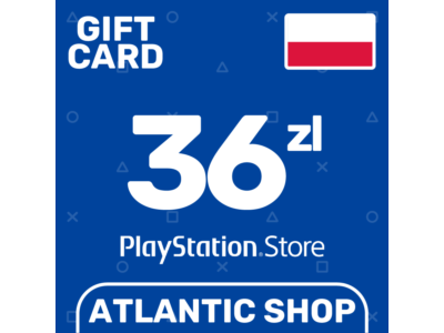 ⭐️Карта Пополнения PSN 36 Злотых (PLN) Польша