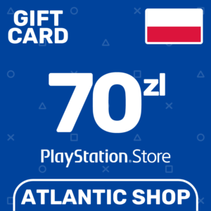 ⭐️PSN Top Up Card 70 PLN Poland