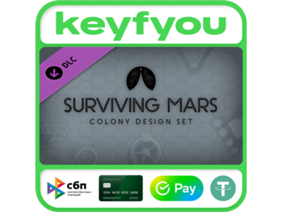 Surviving Mars: Colony Design Set / STEAM DLC KEY 🔥