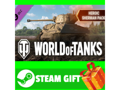 ⭐️ ВСЕ СТРАНЫ⭐️ World of Tanks Heroic Sherman Pack GIFT