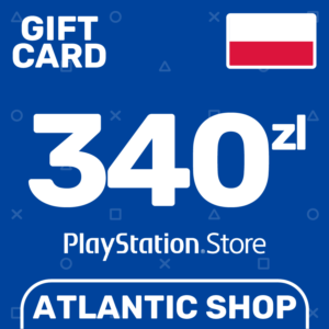 ⭐️PSN Top Up Card 340 PLN Poland