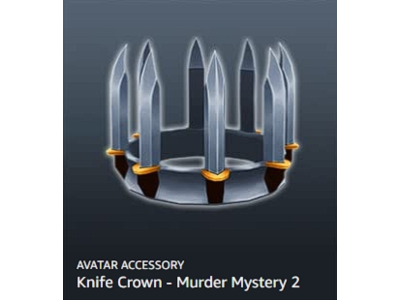 🔑KEY🔑 ✅ Knife Crown - Murder Mystery 2 ✅ 🚀 ROBLOX