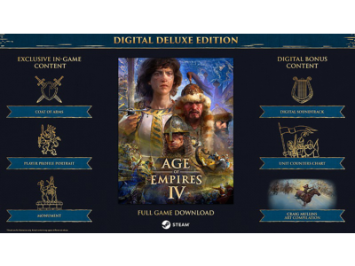 Age of Empires IV Deluxe Edition Steam KEY REGION FREE