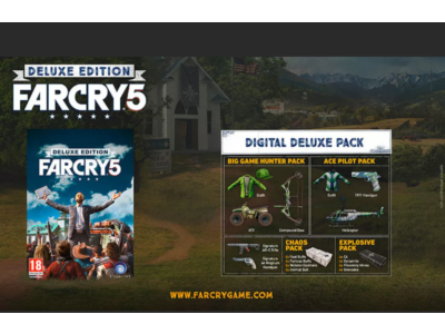 Far Cry 5 - Deluxe Edition Uplay KEY