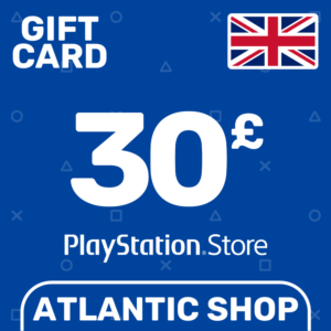 ⭐️PSN  Top Up Card UK 30 GBP UK