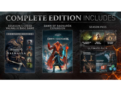 Assassin&acute;s Creed Valhalla Complete Edition UBI KEY EU