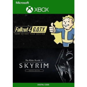 SKYRIM ANNIVERSARY+FALLOUT 4 GOTY BUNDLE ✅XBOX KEY