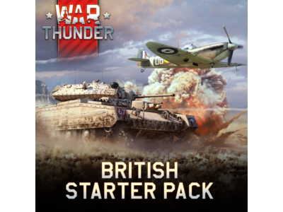 💣War Thunder - UK Starter Pack Activation +🎁