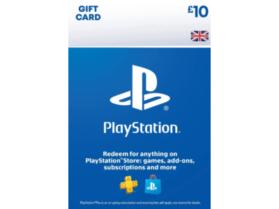 PSN £10 UK GBP  PlayStation Network (0% Комиссия)