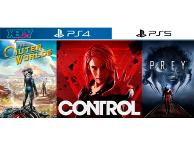 The Outer Worlds / Prey / Control | PS4 PS5 |