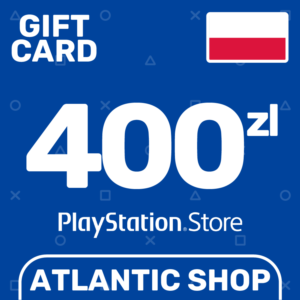 ⭐️PSN Top Up Card 400 PLN Poland