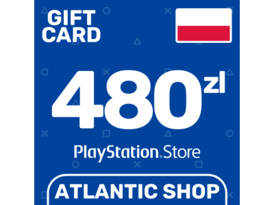 ⭐️Карта Пополнения PSN 480 Злотых (PLN) Польша