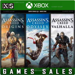 ✅ASSASSIN'S CREED BUNDLE:VALHALLA+ODYSSEY+ORIGINS🔑XBOX