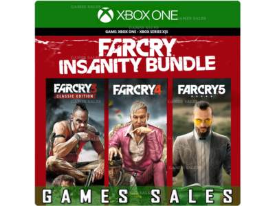 ✅❤️FAR CRY INSANITY BUNDLE(3+4+5)❤️XBOX ONE|XS🔑KEY✅