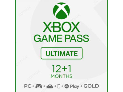 Xbox Game Pass ULTIMATE 12+1 Months + Free Activation