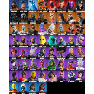 FORTNITE 61+ SKINS ACCOUNT |OG DRIFT MIDAS| + MAIL