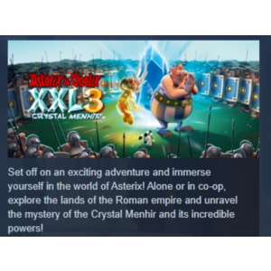 Asterix & Obelix XXL 3 - The Crystal Menhir STEAM KEY
