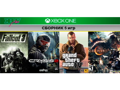 GTA 4 / Fallout 3 | СБОРНИК 5 игр | XBOX ONE и SeriesXS