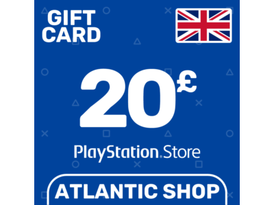 ⭐️Карта Пополнения PSN 20 Фунтов (GBP) Великобритания