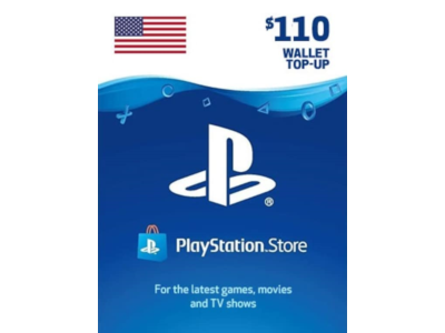 🎁 PSN USA карта пополнения на 110$ USD (USA) 🔥