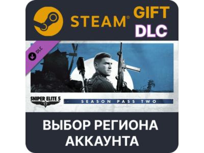 ✅Sniper Elite 5: Season Pass Two🎁Steam🌐Выбор Региона