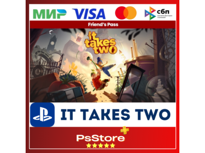🔴It Takes Two PS4/PS5 Турция/Украина PS 🔴