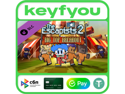 The Escapists 2 - Big Top Breakout / STEAM DLC KEY 🔥