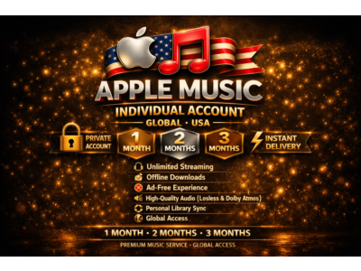 🎵🎧APPLE MUSIC ACCOUNT2/3MONTHS★MAIL ACCESS WARRANTY💯