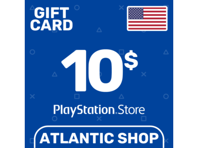⭐️Карта Пополнения PSN 10$ (USD) США