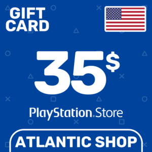 ⭐️PSN Top Up Card 35$ (USD) USA