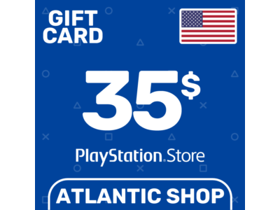 ⭐️Карта Пополнения PSN 35$ (USD) США