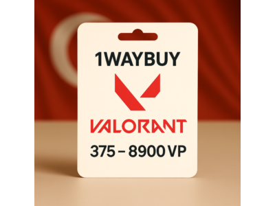ТУРЦИЯ🔻ВАЛОРАНТ ПОИНТЫ 375-8900 VP Код карта подарочн