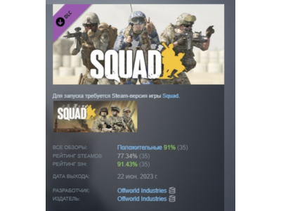 Squad Emotes - Attitude Pack STEAM GIFT FOR RUSSIA