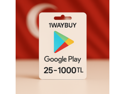 ТУРЦИЯ🪁ГУГЛ ПЛЕЙ 25-1000 TL🪁подарочная карта лир play