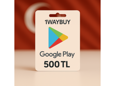 ТУРЦИЯ🪁ГУГЛ ПЛЕЙ 500 TL🪁Подарочная карта код оплаты
