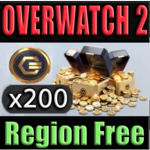 200 COINS ✅ OVERWATCH 2 - CARD/KEY/CODE ✅ GLOBAL 🔥