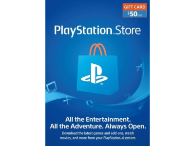 Playstation Network PSN $50 (USA) - без комиссии