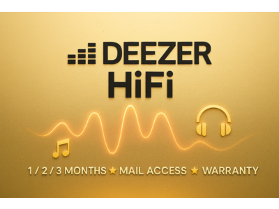 🎧ДОСТУП К ПОЧТЕ DEEZERHI-FI НА1/2/3МЕСЯЦЕВ★ГАРАНТИЯ💯